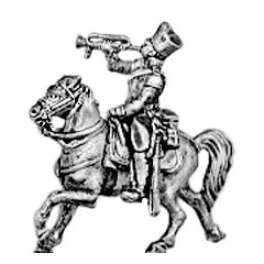 Dragoon trumpeter (18mm)
