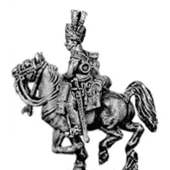 Dragoon trumpeter, in turban (18mm)