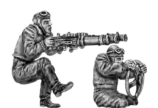 Driver and gunner, racing helmet (28mm)
