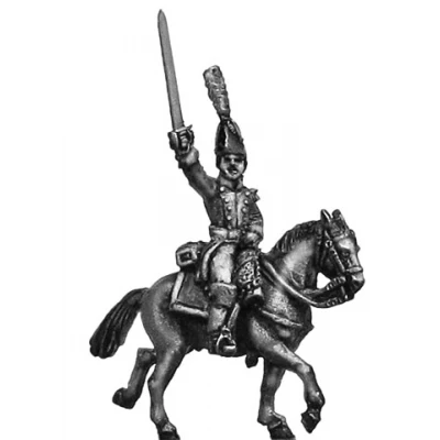 Dutch Carabinier officer, in bicorne (18mm)