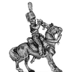 Elite hussar trumpeter (18mm)