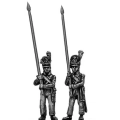 Ensign standing, bare pole (18mm)