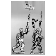Enthusiastic infantry set, bicorne (18mm)