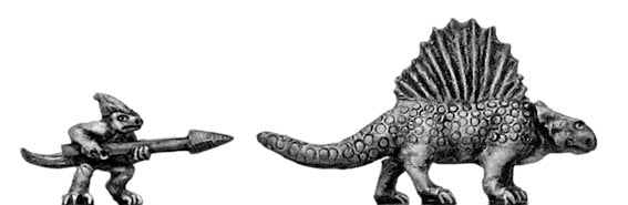 Fire Drakes with Gecko Handlers (10mm)