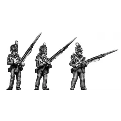 Flank Company, standing, port arms (18mm)