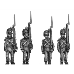 Flank Company, marching, shoulder arms (18mm)