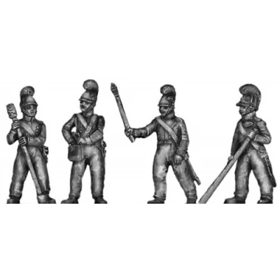 Foot artillery crew (18mm)