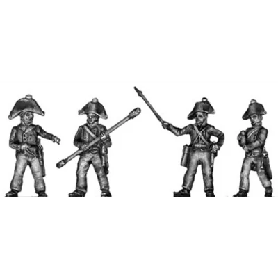Foot artillery crew, firing (18mm)