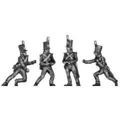Foot Artillery, crew, moving gun (18mm)
