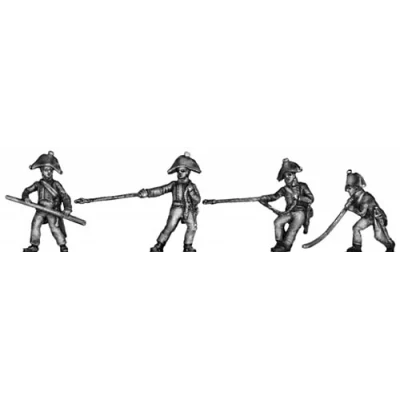 Foot artillery crew, relaying (18mm)