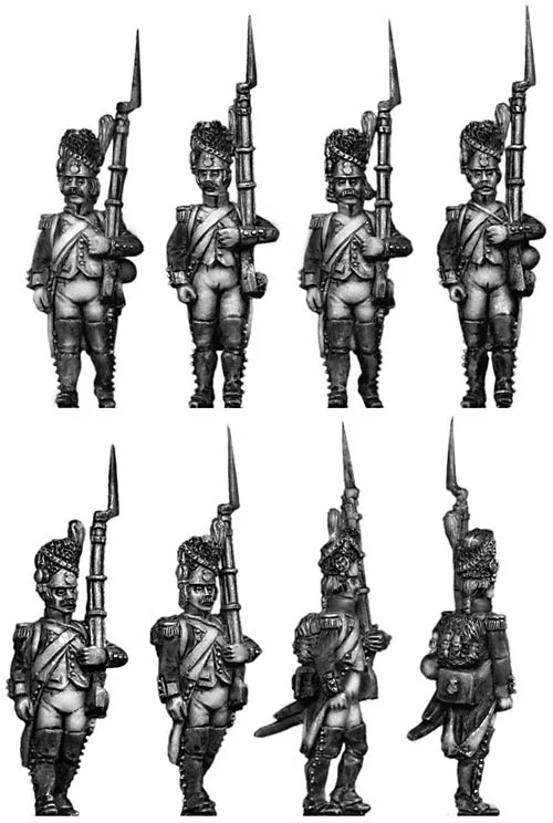 French Grenadier, bearskin regulation (28mm)