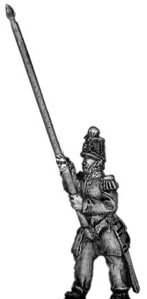 French Infantry Standard Bearer in shako (18mm)