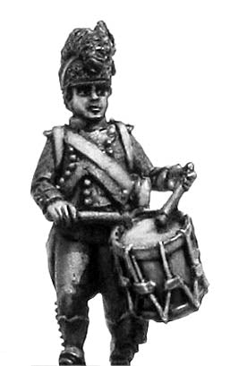 French Light Infantry marching unit deal (Early green uniform, (28mm) - Image 4