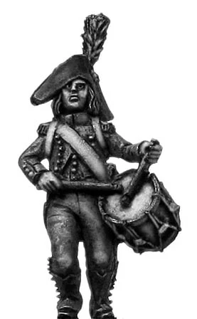 French Light Infantry marching unit deal Middle to Late Blue uniform (28mm) - Image 4
