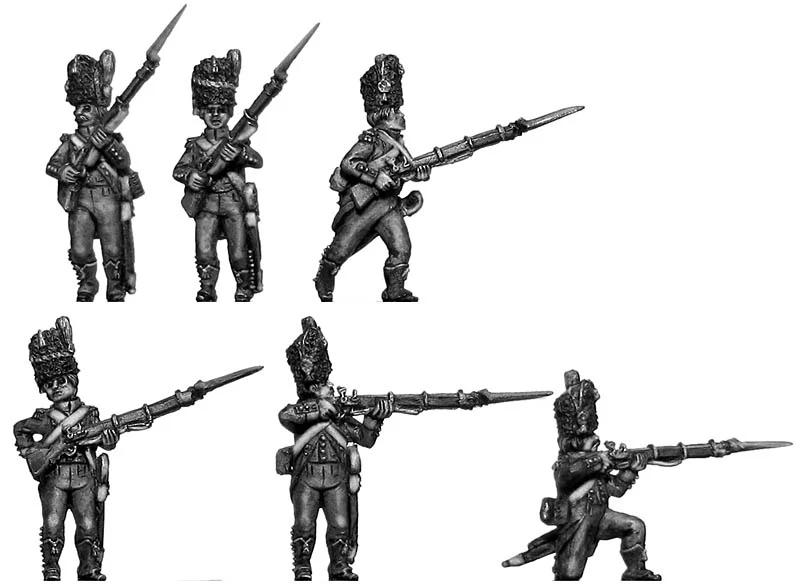 French Light Infantry skirmishing deal Middle Blue uniform (28mm) - Image 3