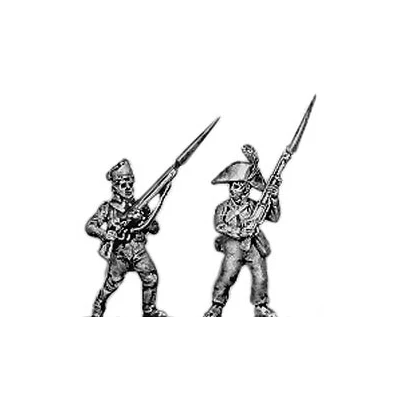 Fusilier, cocked hat, advancing (18mm)