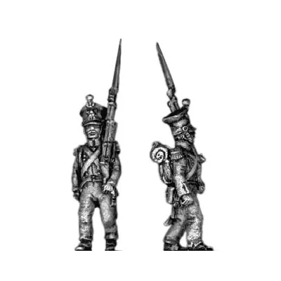 Grenadier, (czapka) march attack (18mm)