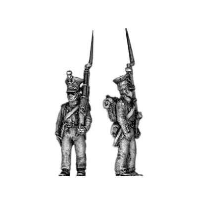 Fusilier, (czapka) march attack (18mm)