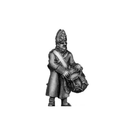 Fusilier drummer, greatcoat (18mm)
