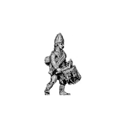 Fusilier drummer, mitre (18mm)
