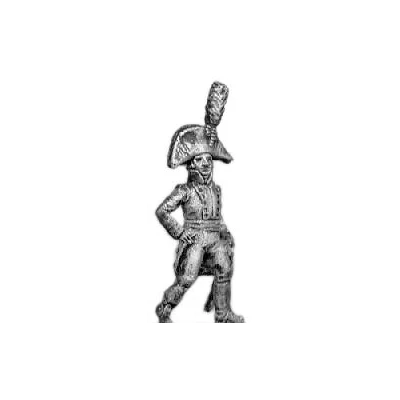 Fusilier/Jager officer, with sabre (18mm)