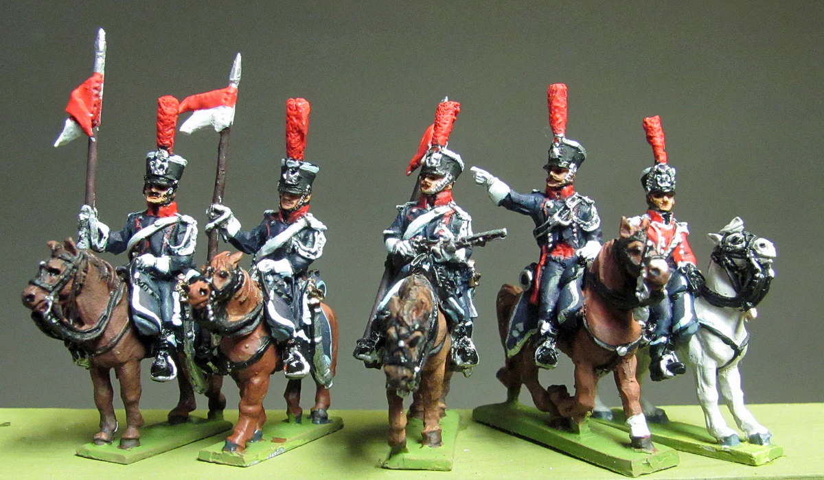 Gendarmerie d’Espagne a cheval lancer trumpeter (18mm) - Image 2