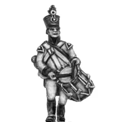 German fusilier drummer, shako (18mm)