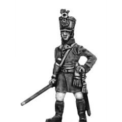 German fusilier officer, shako, standing (18mm)