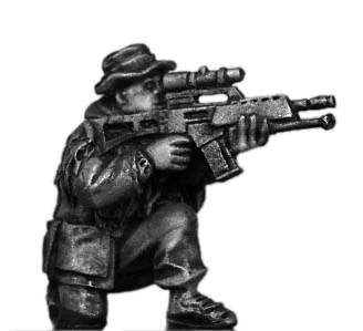 German KSK sniper with G36 sniper (28mm)