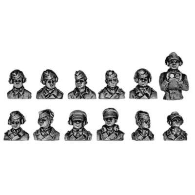 German Panzertruppen hatch crew (20mm)