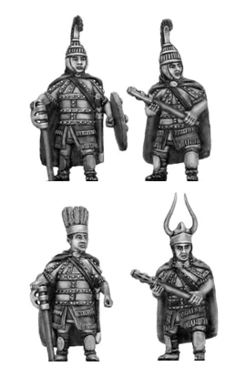 Greek armoured axemen (28mm)