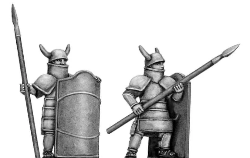 Greek hero in Dendra armour (28mm) - Image 2