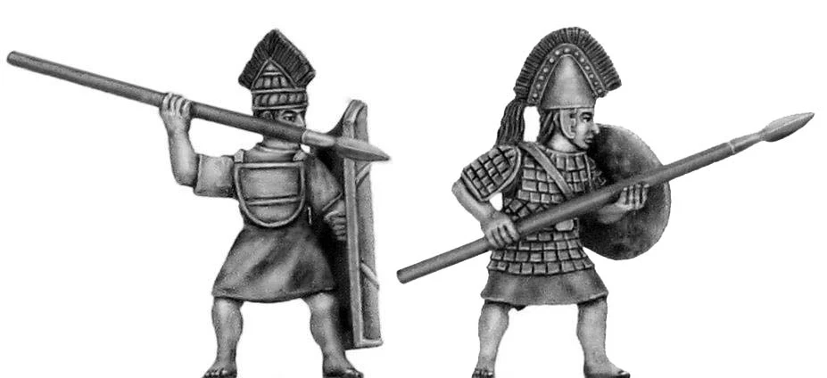 Greek infantry in action (28mm) - Image 3