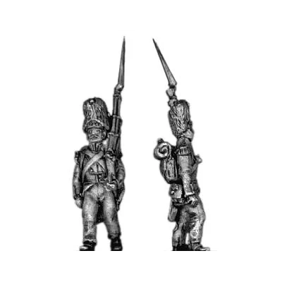 Grenadier, (bearskin) march attack (18mm)