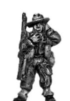 Gurkha radio operator in slouch hat (15mm)