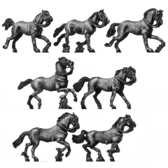 Heavy horse charging (18mm)