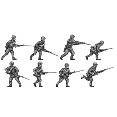 Helmets, rifles advancing (20mm)