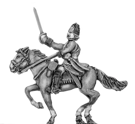 Highland mounted officer in bearskin (18mm)