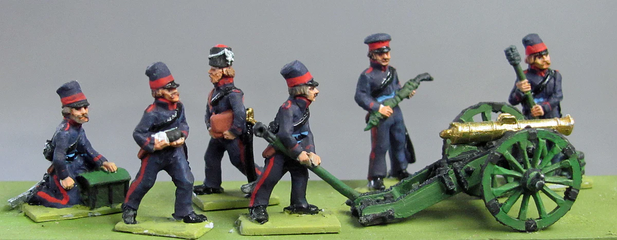 Cossack Artillery (18mm) - Image 2