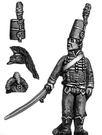 Horse Artillery officer hussar jacket (28mm)