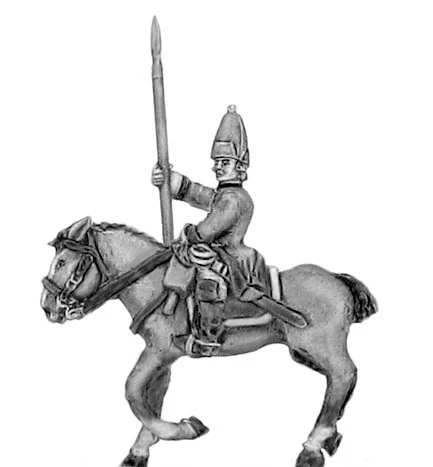 Horse Grenadier standard in mitre (18mm)