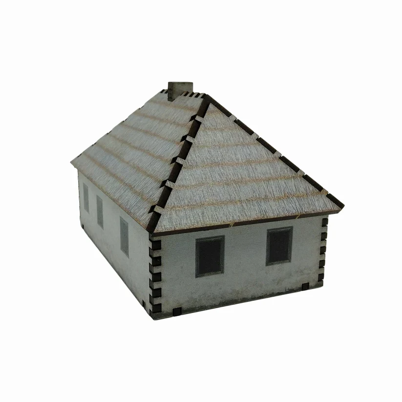 House 3 Thatched Roof - 20mm (TTR) - Image 2