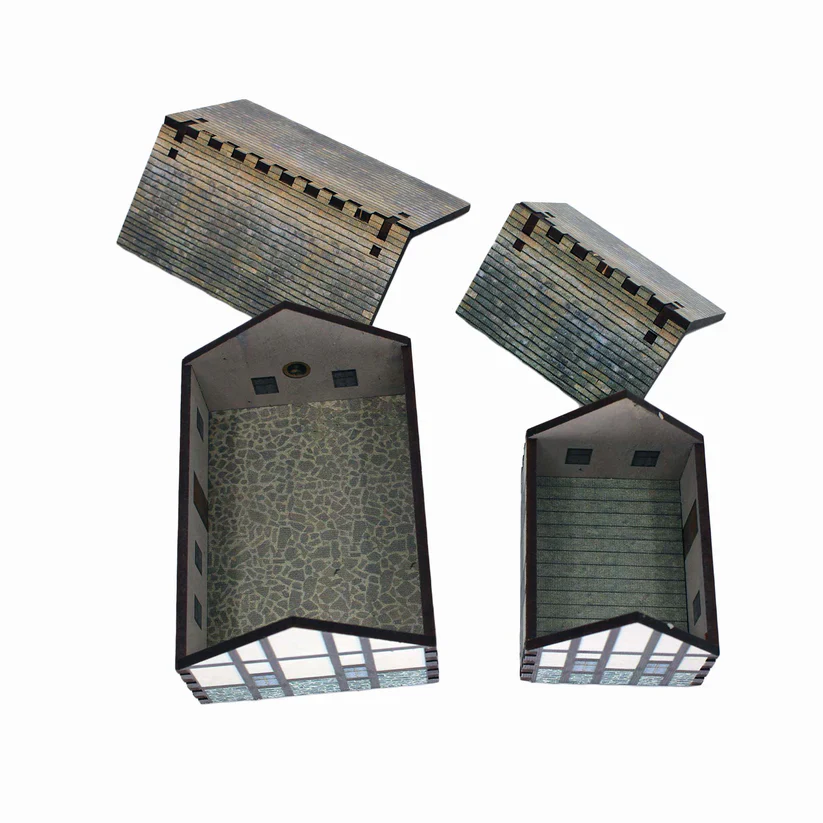 House set 1: Tudor stone base (TTR) - Image 3