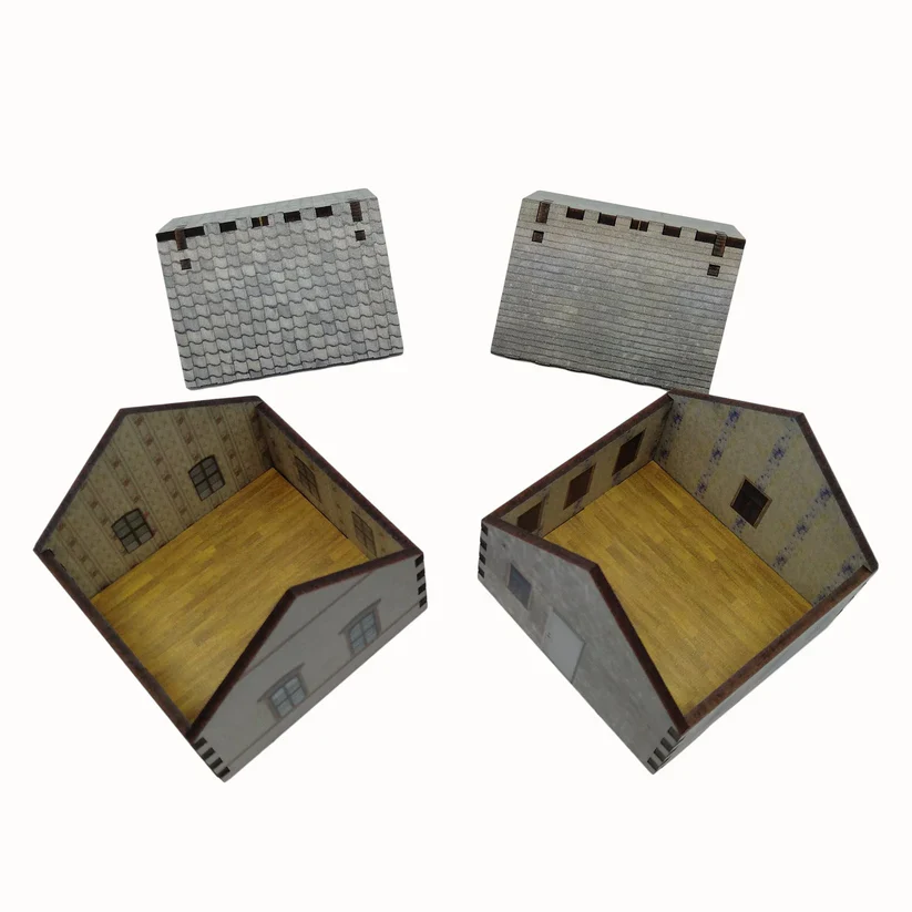 House Set 2 Grey Render - 20mm (TTR) - Image 3