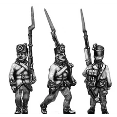 Hungarian Fusiliers marching (18mm)