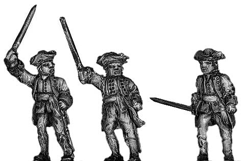 Hungarian Musketeer Officer (18mm)
