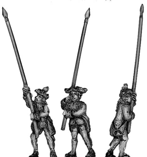Hungarian Musketeer Standard Bearer (18mm)