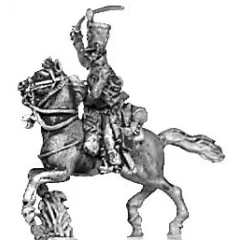 Hussar, shako, charging (18mm)