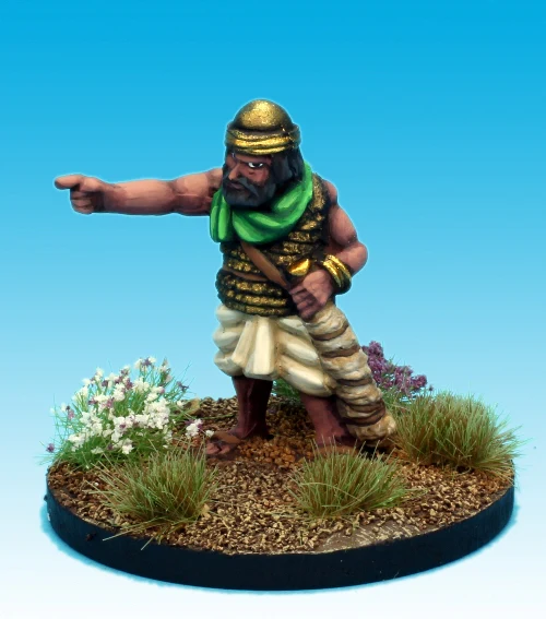 Indian Noble on foot/chariot (28mm)