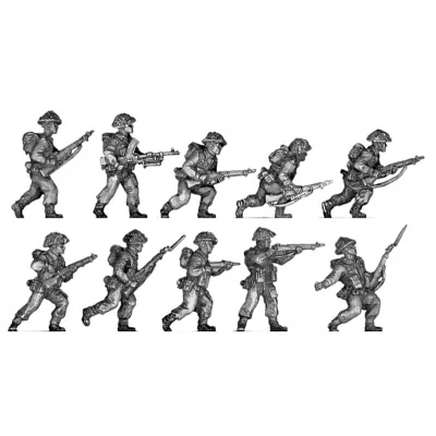 Infantry section, advancing (20mm)